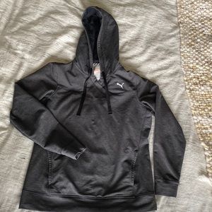 Dark grey PUMA drycell hoodie
